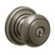 Schlage F51A AND 505 AND KA4 AND Andover Door Knob with Andover Decorative Rose