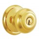 Schlage 464-133 F10 GEO 716 BRK Georgian Passage Door Knob w/ Antique Pewter Finish