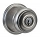 Schlage 464-133 F10 GEO 716 BRK Georgian Passage Door Knob w/ Antique Pewter Finish