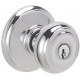 Schlage 464-133 F10 GEO 716 BRK Georgian Passage Door Knob w/ Antique Pewter Finish