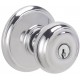 Schlage 463-133 F40 GEO 605 BRK Georgian Passage Door Knob w/ Antique Pewter Finish