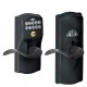 Nexia FE599NX FE599NX 716 CAM Camelot Style Home Security (Schlage LiNK Enabled) Add-On Keypad Lock with Lever