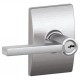 Schlage LAT F40 LAT 608 CEN CEN Latitude Door Lever with Century Decorative Rose