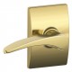 Schlage MNH F80 MNH 619 CEN LH CK CEN Manhattan Door Lever with Century Decorative Rose