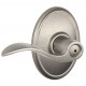 Schlage ACC F51A ACC 618 WKF KA4 WKF Accent Door Lever with Wakefield Decorative Rose