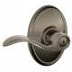 Schlage ACC F51A ACC 625 WKF KD WKF Accent Door Lever with Wakefield Decorative Rose