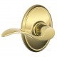 Schlage ACC F51A ACC 716 WKF CK WKF Accent Door Lever with Wakefield Decorative Rose