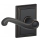 Schlage FLA ADD Flair Door Lever with Addison Decorative Rose