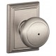 Schlage AND F51A AND 620 ADD CK ADD Andover Door Knob with Addison Decorative Rose