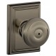 Schlage GEO F40 GEO 716 ADD ADD Georgian Door Knob with Addison Decorative Rose