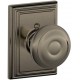 Schlage GEO F51A GEO 619 ADD CK ADD Georgian Door Knob with Addison Decorative Rose