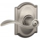 Schlage ACC CAM Accent Door Lever with Camelot Decorative Rose