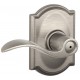 Schlage ACC F80 ACC 609 CAM LH KA4 CAM Accent Door Lever with Camelot Decorative Rose