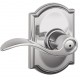 Schlage ACC F80 ACC 609 CAM LH KA4 CAM Accent Door Lever with Camelot Decorative Rose
