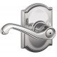 Schlage FLA CAM Flair Door Lever with Camelot Decorative Rose