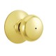 Schlage PLY F10 PLY 619 CAM CAM Plymouth Door Knob with Camelot Decorative Rose