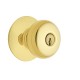 Schlage PLY F170 PLY 716 CAM CAM Plymouth Door Knob with Camelot Decorative Rose