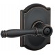 Schlage BIR CAM Birmingham Door Lever with Camelot Decorative Rose