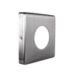 Square wrought rose 2-1/2"