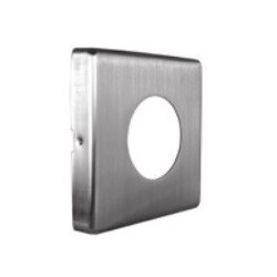 Square forged rose 2-1/2"