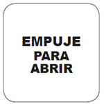 EMPUJE PARA ABRIR