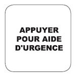 APPUYER POUR AIDE DURGENCE