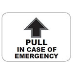 Pull In Case of Emergency